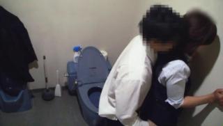Blackmail Awesome Office lady got fucked in the toilet Screaming
