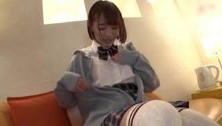 Fun Awesome Japanese schoolgirl is wearing lingerie Pene