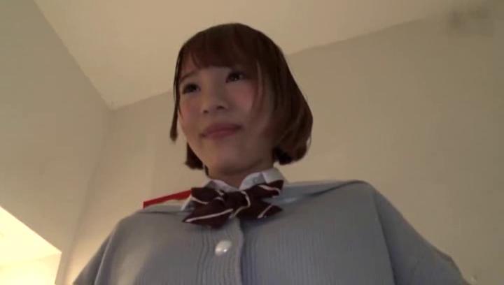 Femdom  Awesome Japanese schoolgirl is wearing lingerie Cock - 2