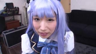 Pretty Awesome Astonishing Japanese girl in a cosplay sex action in POV Amatuer