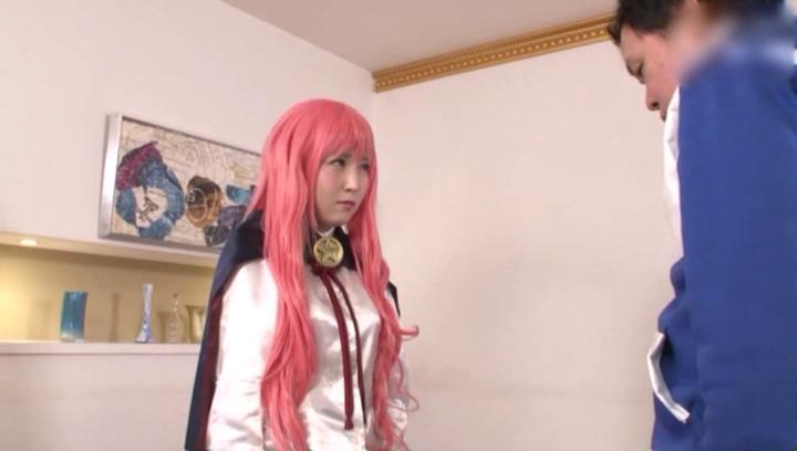 Webcamchat Awesome Pink-haired Japanese AV girl Sakura Kizuna gets pussy pleasured Asslicking
