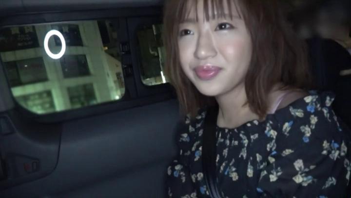 Awesome Asian AV model gets gangbanged by a group of lewd guys - 1