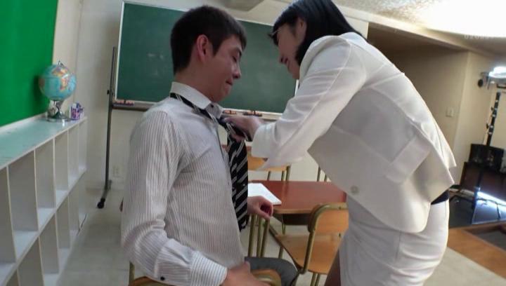 Ava Devine Awesome Shameless teacher Ichinose Ayame enjoying CFNM sex with her student Girl Girl