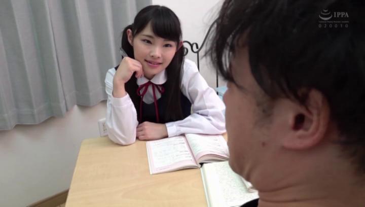 Awesome Pigtailed Japanese schoolgirl seduced and fucked her classmate - 1