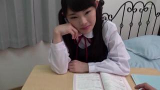 Yes  Awesome Pigtailed Japanese schoolgirl seduced and fucked her classmate Para - 1