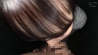 Hustler Awesome Brunette Japanese girl Nagase Minamo giving head in POV Blonde