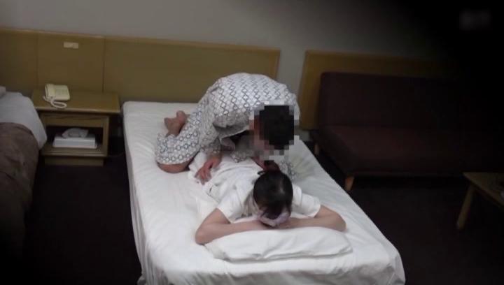 Awesome Amazing Japanese masseuse caught on cam while fucking hard - 1