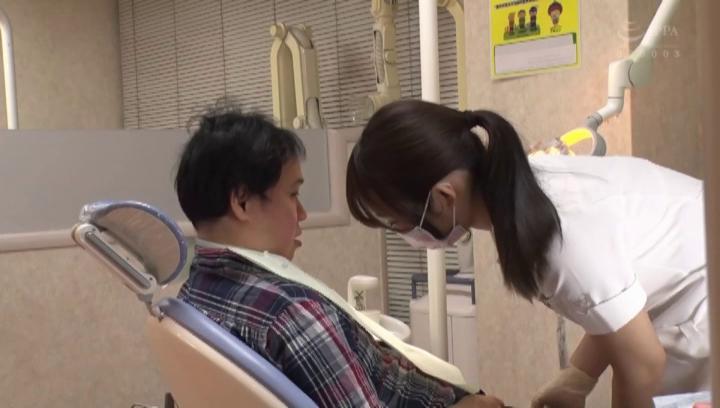 Awesome Kinky Japanese nurse Kiritani Nao giving a sexual therapy - 1