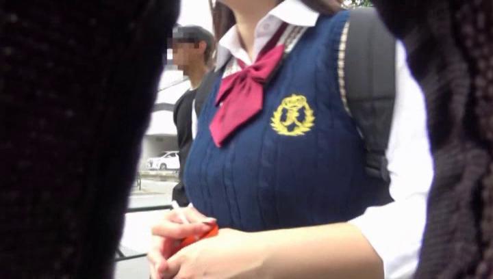 Awesome Beautiful Japanese schoolgirl Yasuda Ai enjoying sex with her BF - 1