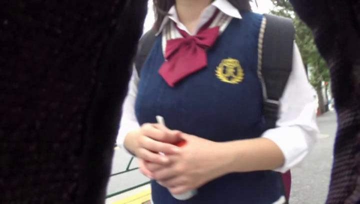 Awesome Beautiful Japanese schoolgirl Yasuda Ai enjoying sex with her BF - 2