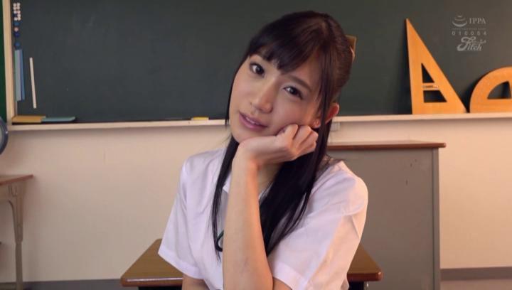 Awesome Shameless schoolgirl Hoshina Ai goes nasty with her teacher - 1