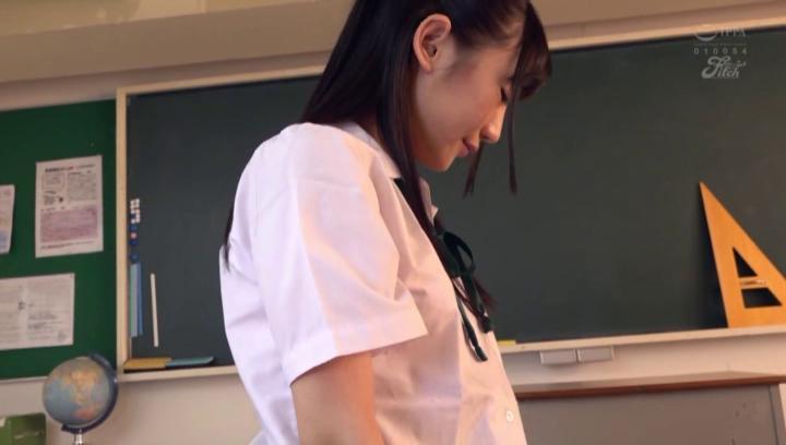 Porn Pussy  Awesome Shameless schoolgirl Hoshina Ai goes nasty with her teacher Petite Teen - 2