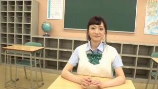 veyqo Awesome Cute Japanese girl in a school uniform providng pussy to her teacher Spit