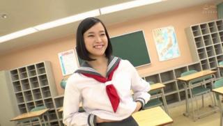 Eurosex Awesome Japanese AV Model in a school uniform banged in the classroom Tribute