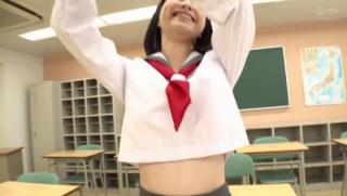 Room Awesome Japanese AV Model in a school uniform banged in the classroom ErosBerry