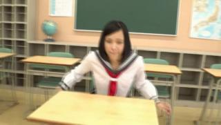 Gay Black Awesome Japanese AV Model in a school uniform banged in the classroom Hairy