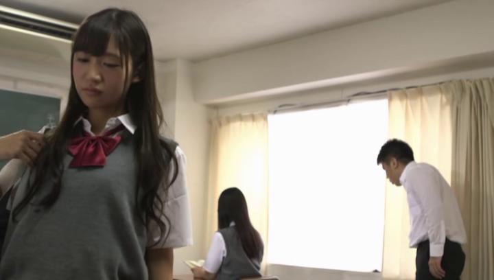 TubeAss  Awesome Sweet Japanese cutie pie, insolent sex with the teacher Bhabi - 2