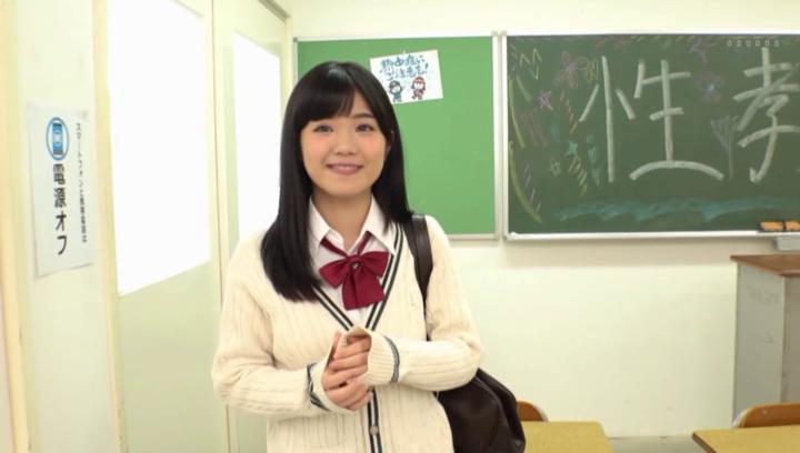Dyke Awesome Japanese schoolgirl turns wild once feeling the cock Perfect
