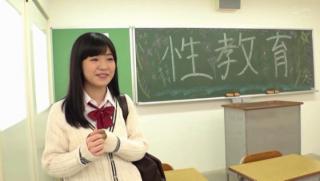 Fresh Awesome Japanese schoolgirl turns wild once feeling...
