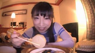 Asslick Awesome Nagai Mihina got it in a doggy- style Homemade