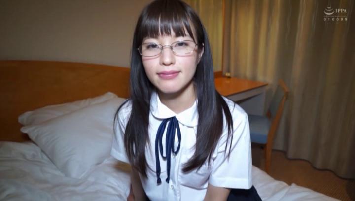 18QT Awesome Japanese teen in a uniform Yahiro Mai going naughty Japan
