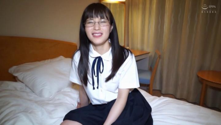 Cumswallow  Awesome Japanese teen in a uniform Yahiro Mai going naughty Juicy - 1