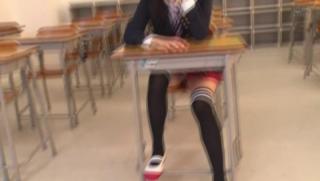 BooLoo  Awesome Teen Japanese babe Katou Momoka fucked in the classroom Female Domination - 1