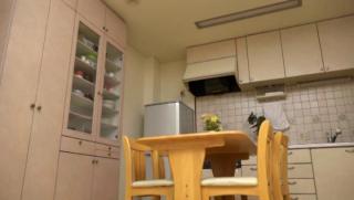 Spycam Awesome Sakuragi Junko gets fucked in the kitchen Huge Boobs