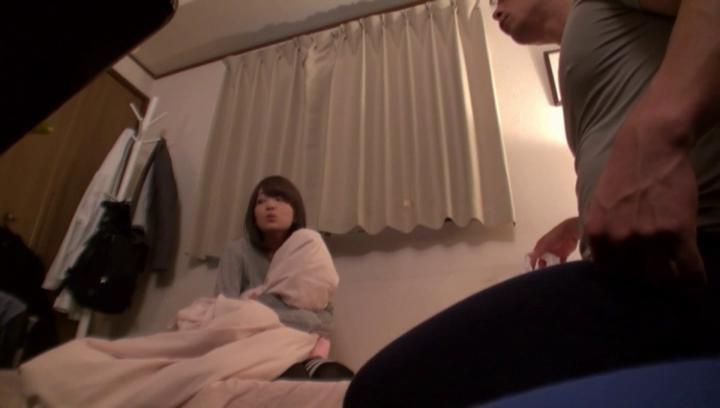 Ameture Porn  Awesome Homemade Japanese threesome taped in secret Mediumtits - 1