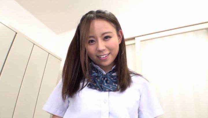 Cogida  Awesome Aroused Japanese schoolgirl is in great need for cock Giffies - 1