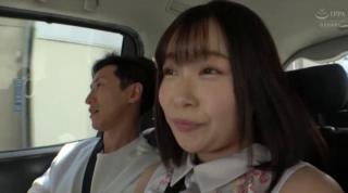 Amateur Free Porn Awesome Kawai Asuna creamed on the back seat after great XXX Lover