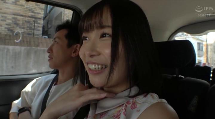 Awesome Kawai Asuna creamed on the back seat after great XXX - 2