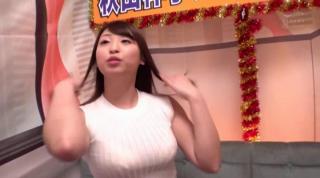Tight Cunt Awesome Married Akiyama Shouko pleases man with soft handjob Nuru Massage