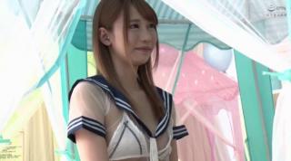 VirtualRealGay Awesome Sasahara Rin is wearing a school uniform Huge