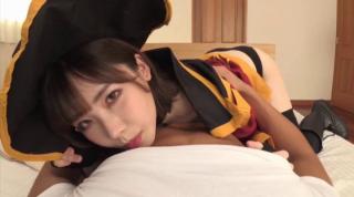 Model Awesome Hot Fukada Eimi likes to get a creampie Str8