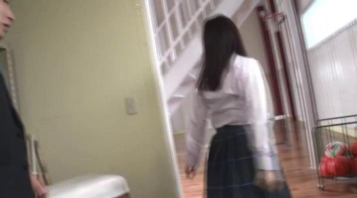 Solo Girl  Awesome Nagase Minamo is pleasing her professors Culo - 1