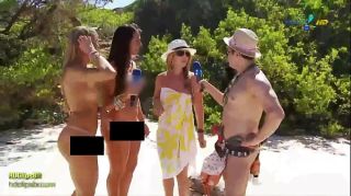 Curves Panico na TV (,brunette, Nicole Bahls and Juliana Salimeni, blonde Couple Fucking