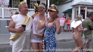 Red hot milf exhibitionists on the streets of key west Gay...