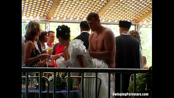 Elegant bitches take dicks at a wedding - 1