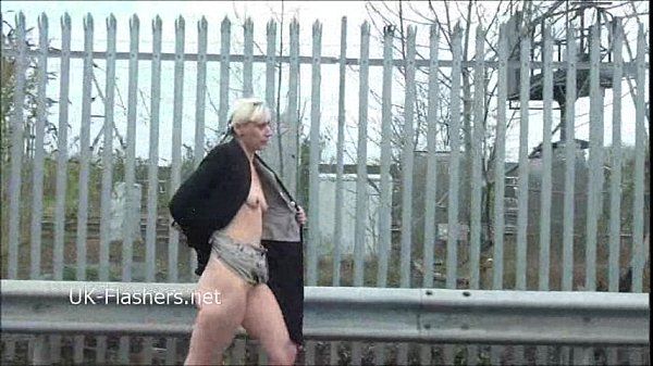 ViperGirls Blonde DeeDees flashing and outdoor masturbation of exhibitionist milf in public Pantyhose