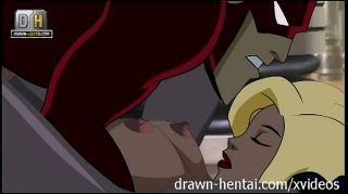 Hijab Justice League Hentai - Canary fucked in a Flash Big Cocks