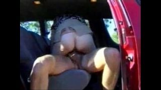 Cheating Wife fucked in a car as husband films Teentube