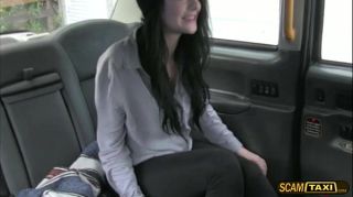 HellXX Cutie girl Alessa gets a messy creampie in the backseat Booty