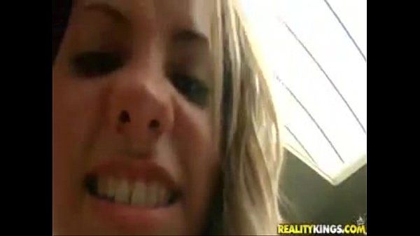 RealGirls preety blond teen takes a huge cock in the ass Teenager