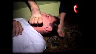 Analplay MOSCOW SLAVE Tramplin gay boy feet trampling Milfporn
