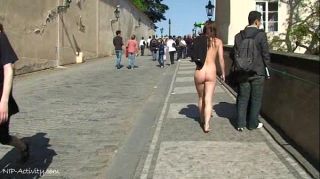 Stepsis Crazy babe Rossa naked on public streets PhoneMates