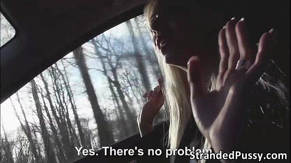 Blonde stranded Chloe gets banged hard for a free hot ride - 2