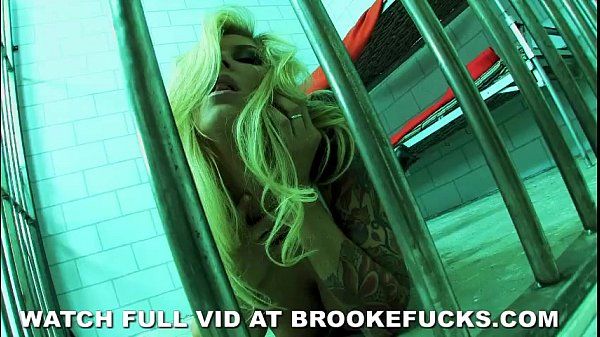 FreeInterracialTo... Brooke Banner In Jail Masterbates Kissing - 2