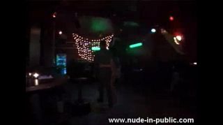 Celebrity Sex Scene wild girl dancing nude at the bar Cum Eating
