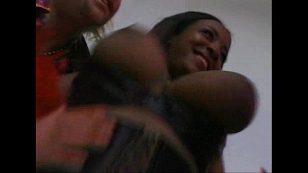 Stepbrother Big titted black beauty Sierra gets stuffed by 3 guys Lezdom - 1